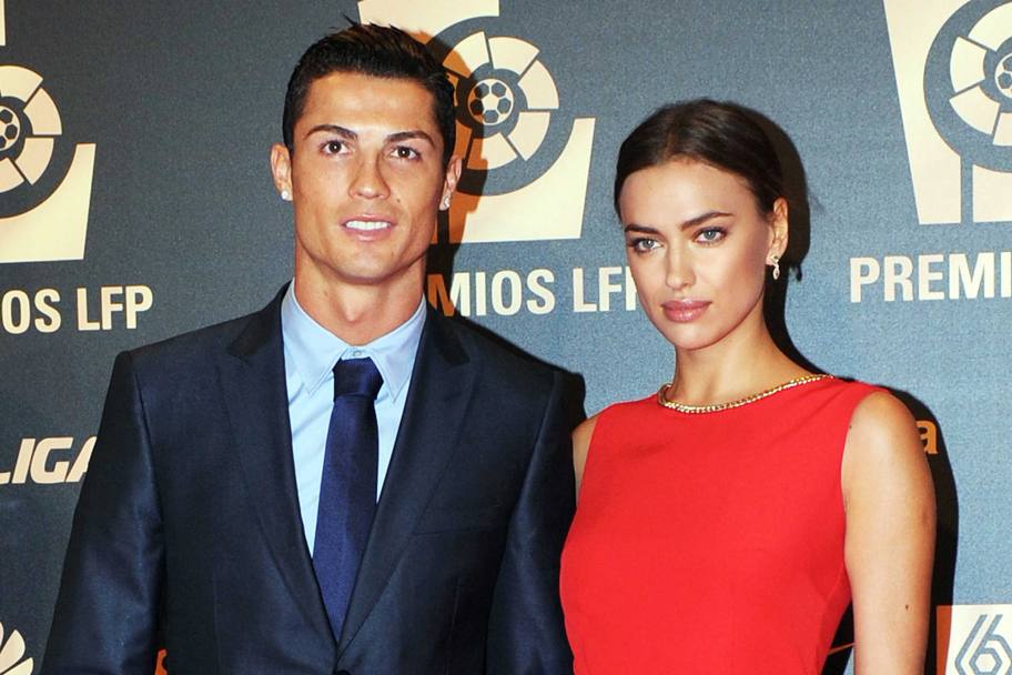 Assegnati a Madrid gli “Oscar” della Liga per la stagione 2013 - 2014: star della serata Cristiano Ronaldo accompagnato dalla fidanzata Irina Shayk (Olycom)